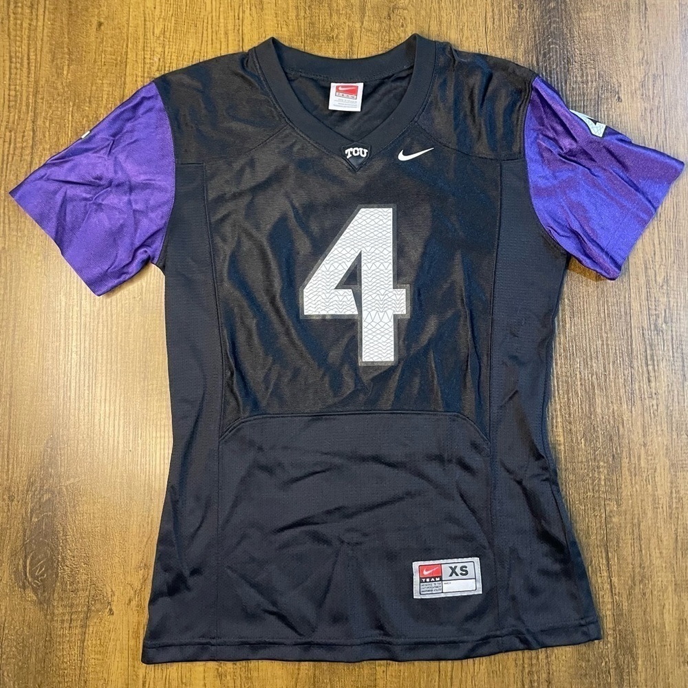 Nike Team Texas Christian University #4 Women’s Jersey Size XS